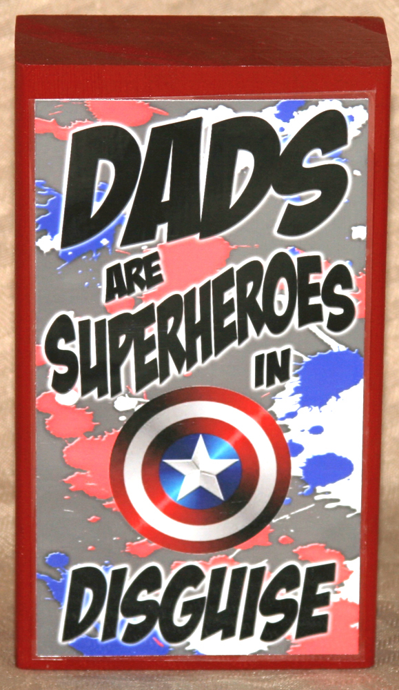 Superhero Dad Captain America