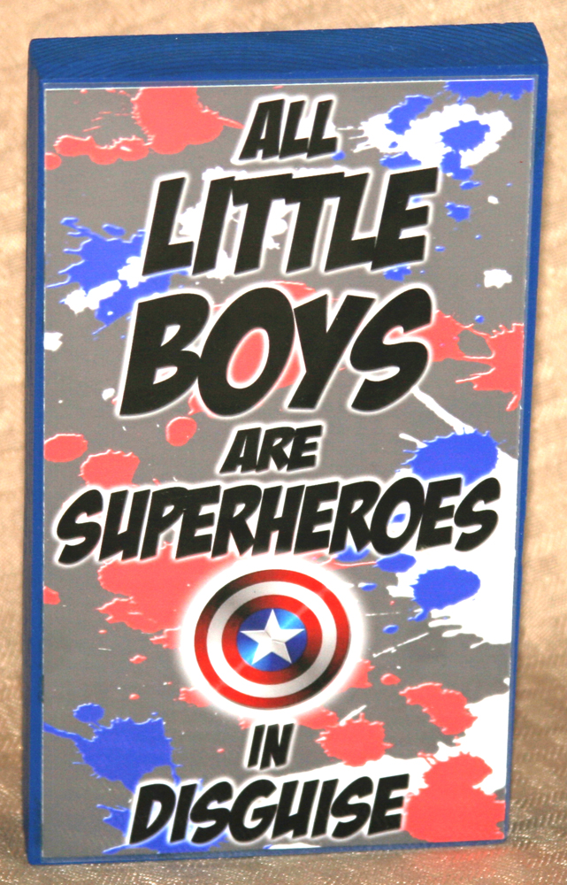 Superhero Boys Captain America