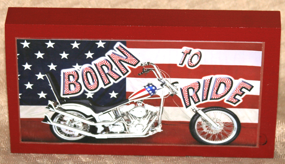 Born To Ride Red